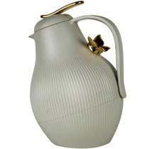 Garrafa Térmica De Mesa Daphne Cinza Leite Café Chimarrão 1l Garrafa Térmica De Mesa Daphne Cinza Leite Café Chimarrão 1l