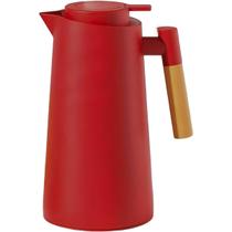Garrafa Térmica De Mesa Nórdica Vermelho Café Chimarrão 1L Garrafa Térmica De Mesa Nórdica Vermelho Café Chimarrão 1L