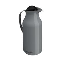 Garrafa Térmica De Mesa Siena Cinza 1L Café Chá Chimarrão