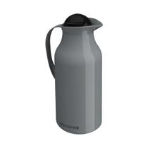 Garrafa Térmica De Mesa Siena Cinza 1L Café Chá Chimarrão