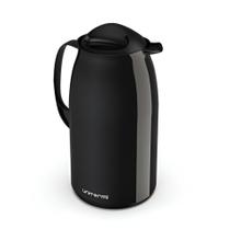 Garrafa Térmica De Mesa Veneza 1L Preta Café Chá Chimarrão