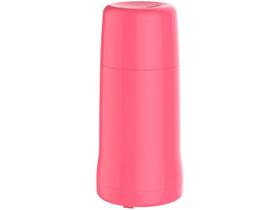 Garrafa Térmica de Plástico 250ml com Tampa - Soprano Onix Garrafa Térmica de Plástico 250ml com Tampa - Soprano Onix