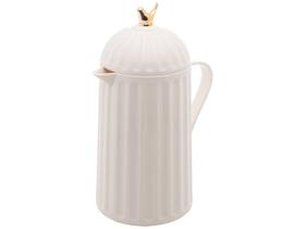 Garrafa Termica De Plastico Bird Branca 600ml Wolff