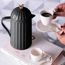 Garrafa Térmica de Plástico Bird Preta 600 ML Wolff Garrafa Térmica de Plástico Bird Preta 600 ML Wolff