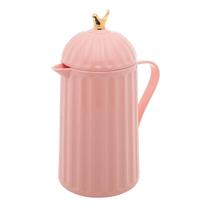 Garrafa Térmica de Plástico Bird Rosa 600 ML Wolff Garrafa Térmica de Plástico Bird Rosa 600 ML Wolff