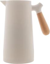 Garrafa Térmica de Plástico com Cabo de Madeira Nórdica 1L - E-xact Garrafa Térmica de Plástico com Cabo de Madeira Nórdica 1L - E-xact