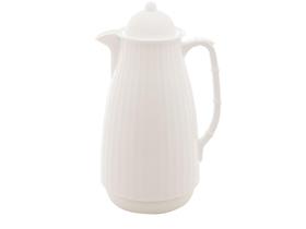 Garrafa Térmica de Plástico Lyor 1L Bambu Branca Garrafa Térmica de Plástico Lyor 1L Bambu Branca