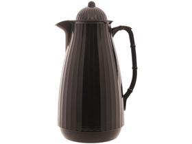 Garrafa Térmica de Plástico Lyor 1L Bambu Preta