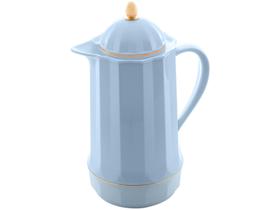 Garrafa Térmica de Plástico Lyor 1L Gênova Azul Garrafa Térmica de Plástico Lyor 1L Gênova Azul