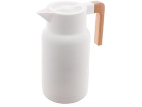 Garrafa Térmica de Plástico Lyor 1L Organic Branco Garrafa Térmica de Plástico Lyor 1L Organic Branco