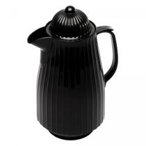 Garrafa Térmica de Plástico Mini Bambu Preta 400ml Lyor Garrafa Térmica de Plástico Mini Bambu Preta 400ml Lyor