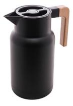 Garrafa Térmica De Plástico Organic 1L Lyor - Preta