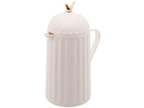 Garrafa Térmica de Plástico Wolff Gourmet 600ml Bird Branca Garrafa Térmica de Plástico Wolff Gourmet 600ml Bird Branca