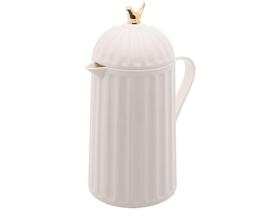 Garrafa Térmica de Plástico Wolff Gourmet 600ml Bird Branca Garrafa Térmica de Plástico Wolff Gourmet 600ml Bird Branca