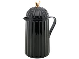 Garrafa Térmica de Plástico Wolff Gourmet 600ml Bird Preta Garrafa Térmica de Plástico Wolff Gourmet 600ml Bird Preta