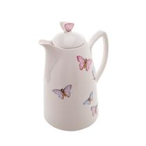 Garrafa Térmica de Porcelana Borboletas 900ml - Wolff