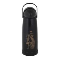 Garrafa Térmica de Pressão Farroupilha Preta 1,9l