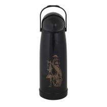 Garrafa Térmica de Pressão Farroupilha Preta 1,9l