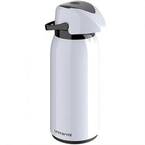 Garrafa Térmica de Pressão Verona Unitermi 1,8 Litros com Ampola de Vidro Conserva Café Chá e Bebidas Quentes ou Frias Garrafa Térmica de Pressão Verona Unitermi 1,8 Litros com Ampola de Vidro Conserva Café Chá e Bebidas Quentes ou Frias