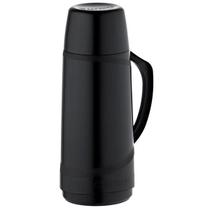 Garrafa Térmica De Rolha 1,0 L Preta Soprano Garrafa Térmica De Rolha 1,0 L Preta Soprano