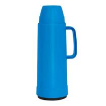 Garrafa Térmica De Rolha Use 1 Litro Azul Água Mor