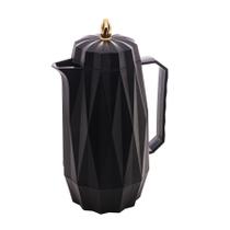 Garrafa Térmica Diamond Preta 1l Lyor