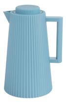 Garrafa Térmica Elegance Graffiato 1 Litro Cor Azul-celeste