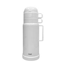 Garrafa Térmica Elegante com 2 Xícaras 1L - Praticidade e Estilo para Beber