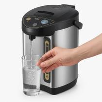 Garrafa termica eletrica 6,8l inox automática - ferve e mantem aquecido - 110v - no brasil Garrafa termica eletrica 6,8l inox automática - ferve e mantem aquecido - 110v - no brasil