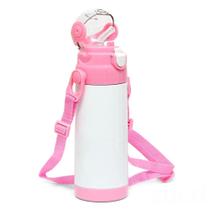 Garrafa Térmica em Aço Inox com Parede Dupla Infantil 350ML TAMPA ROSA Garrafa Térmica em Aço Inox com Parede Dupla Infantil 350ML TAMPA ROSA