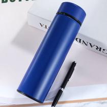 Garrafa Térmica Em Aço Inox Com Termômetro Digital 500ml Led Estilo Moderno e Isolamento Superior