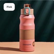 Garrafa Térmica em Aço Inoxidável com Bico e Trava 500ML