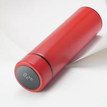Garrafa termica em inox medidor de temperatura com tela led touch lcd quente e frio 480ml Garrafa termica em inox medidor de temperatura com tela led touch lcd quente e frio 480ml