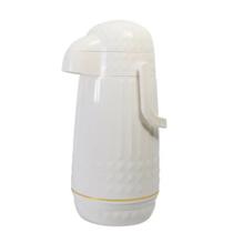 Garrafa Térmica Em Plástico Valentina 1L MB Home Branco Garrafa Térmica Em Plástico Valentina 1L MB Home Branco
