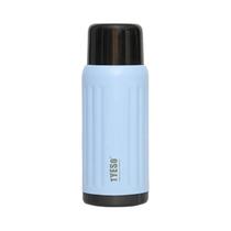 Garrafa Térmica Esportiva De Aço Inoxidável 500/750ml TYESO Com Listras, Garrafa De Água a Vácuo Garrafa Térmica Esportiva De Aço Inoxidável 500/750ml TYESO Com Listras, Garrafa De Água a Vácuo