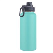 Garrafa Térmica Esportiva Parede Dupla 946ml Verde Tiffany