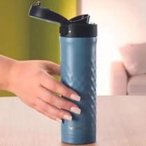 Garrafa Térmica Flash Azul 420 ml Tupperware Garrafa Térmica Flash Azul 420 ml Tupperware