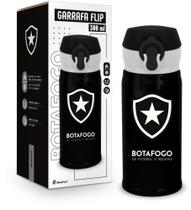 Garrafa térmica flip 300ml times - botafogo - brasfoot