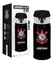 Garrafa térmica flip 300ml times - corinthians