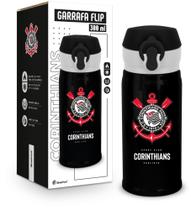 Garrafa térmica flip 300ml times - corinthians - brasfoot Garrafa térmica flip 300ml times - corinthians - brasfoot