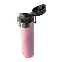 Garrafa Térmica Flip 800ml com Alça e Canudo mantém a Bebida Quente ou Gelada Fria por Muitas Horas