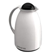 Garrafa Térmica Florença 650ML Bico Antigota Plástico e Vidro Branco Unitermi Garrafa Térmica Florença 650ML Bico Antigota Plástico e Vidro Branco Unitermi