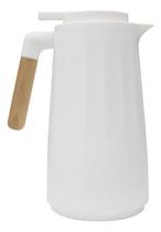 Garrafa Térmica Funcional E Elegante 1l Cabo Madeira Café Garrafa Térmica Funcional E Elegante 1l Cabo Madeira Café