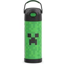 Garrafa Térmica FUNtainer Minecraft (470 ml) - THERMOS Cor:Minecraft Garrafa Térmica FUNtainer Minecraft (470 ml) - THERMOS Cor:Minecraft