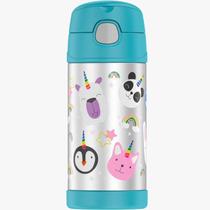Garrafa Térmica FUNtainer Unicórnio Colorido (355 ml) - THERMOS