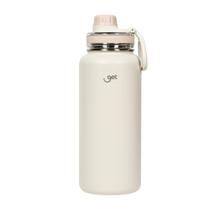 Garrafa Térmica Get Trity 1000ml Offwhite com base emborrachada
