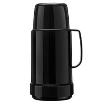 Garrafa Térmica GLT de Rosca Preta 500 ml Invicta Garrafa Térmica GLT de Rosca Preta 500 ml Invicta