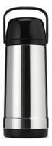 Garrafa Térmica GLT Invicta 1L Pressão Metalizado Liso Cafe e Chá Garrafa Térmica GLT Invicta 1L Pressão Metalizado Liso Cafe e Chá