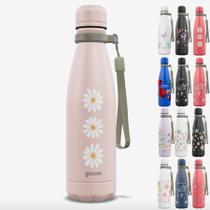 Garrafa Térmica Gocase URBAN Original 500ml Estampas Cor:Matisse Margarida - Rosa