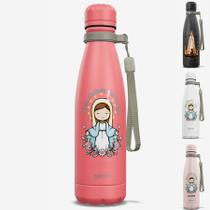 Garrafa Térmica Gocase URBAN Original 500ml Religiosas Fé Cor:N Sra das Gracas - Melancia
